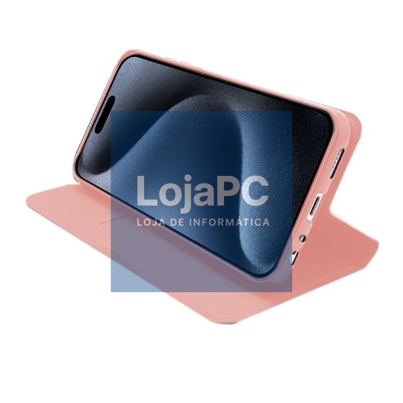 COOL Flip Cover for iPhone 15 Pro Elegance Rose Gold — imagem 4