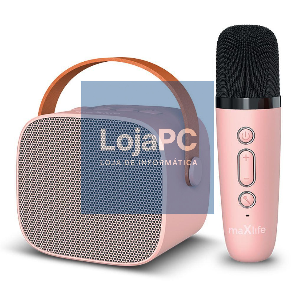 Coluna Bluetooth Portátil C/ Micro 10W AUX/USB/SD/BT