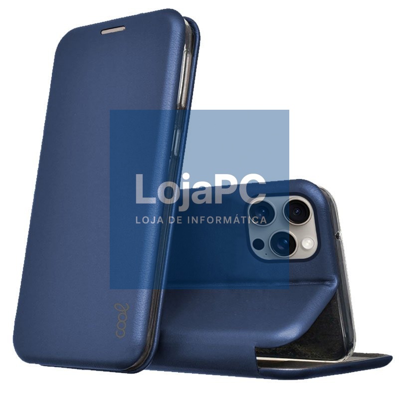 COOL Flip Cover for iPhone 15 Pro Max Navy Elegance