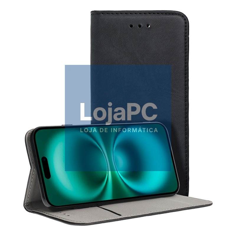 COOL Flip Cover for iPhone 16 Plus Smooth Black