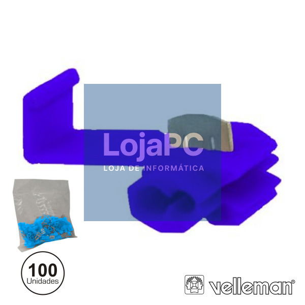 CONJUNTO DE 100 QUICK SPLICE AZUIS