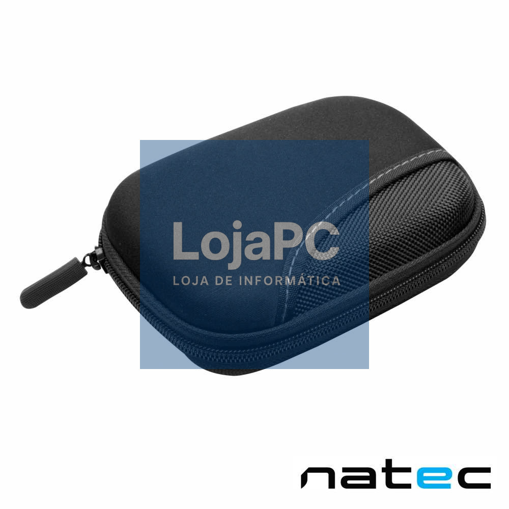 Bolsa P/ Discos Rígidos HDD/SSD 2.5" SHRIMP Preto NATEC