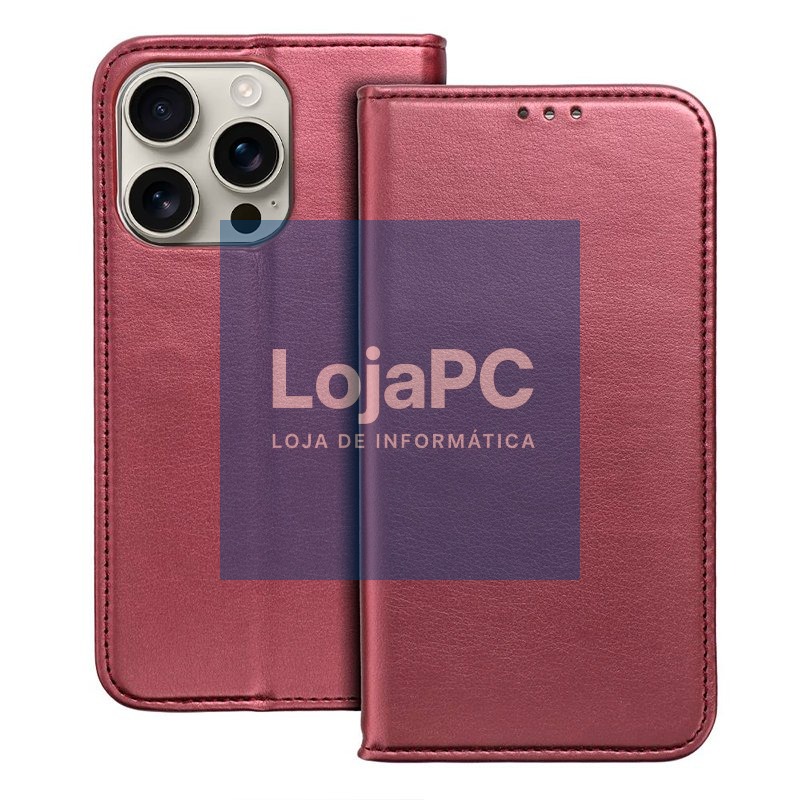 COOL Flip Cover for iPhone 16 Pro Smooth Burgundy — imagem 2