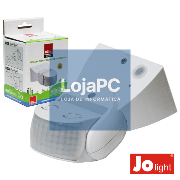 DETECTOR DE MOVIMENTOS PIR IP65 JOLIGHT