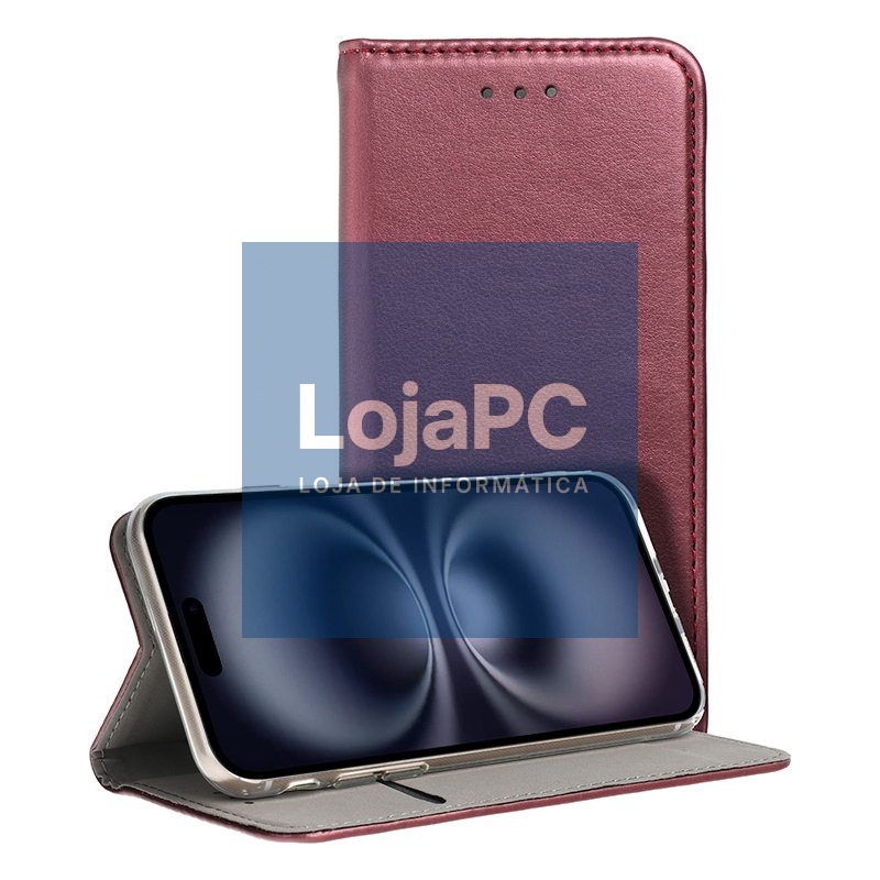 COOL Flip Cover for iPhone 16 Smooth Burgundy