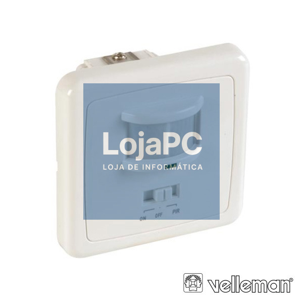 DETECTOR DE MOVIMENTOS PIR P/ EMBUTIR VELLEMAN