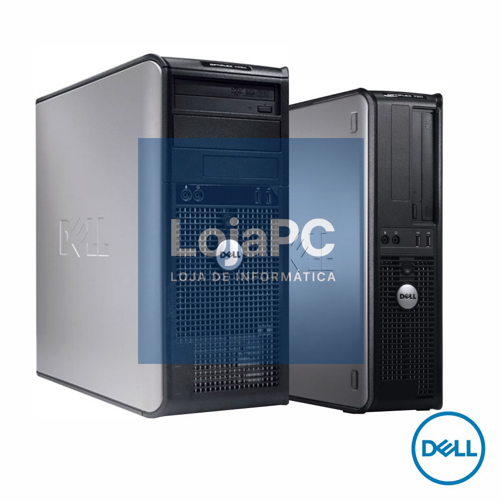 DESKTOP DELL CORE2DUO 4GB 250GB WIN7 Recondicionado
