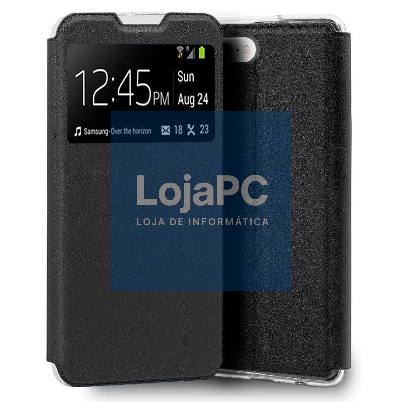 COOL Flip Cover for iPhone 7 Plus / iPhone 8 Plus Smooth Black