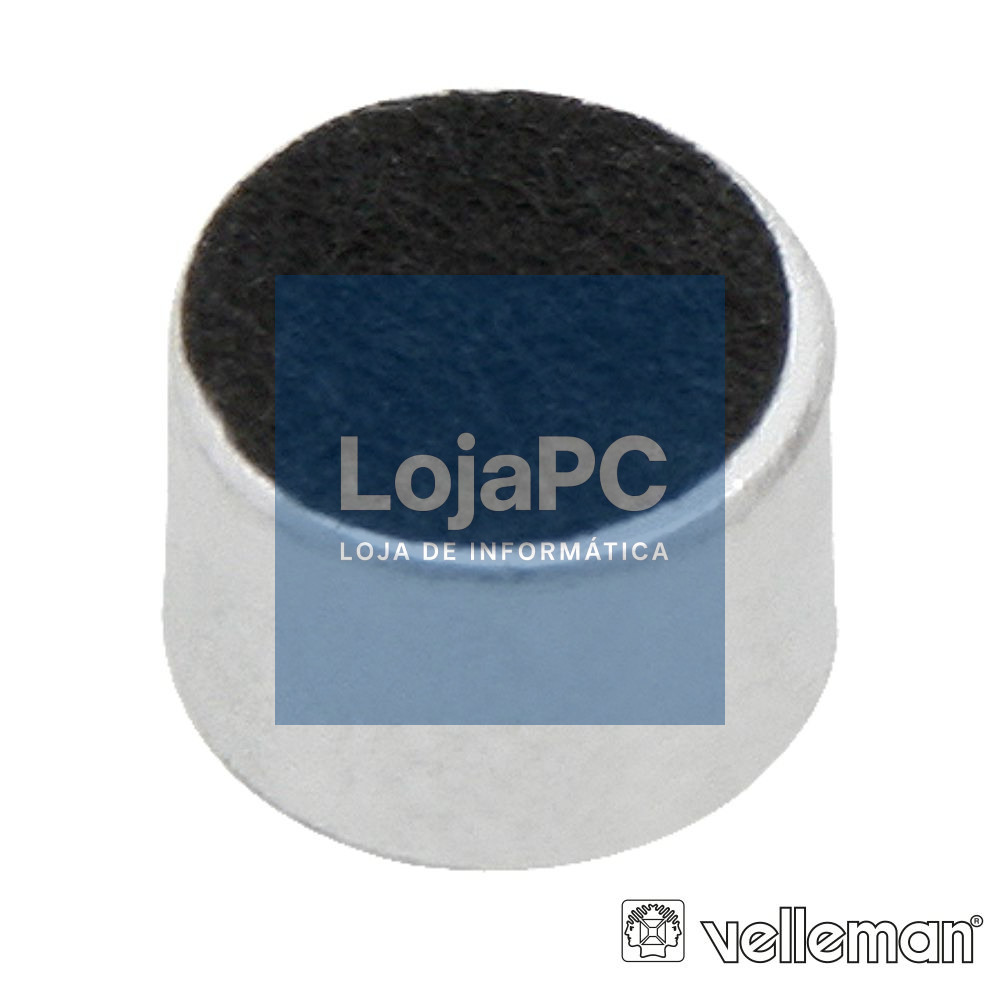 CÁPSULA P/ MICROFONE ELECTRET Ø10MM VELLEMAN
