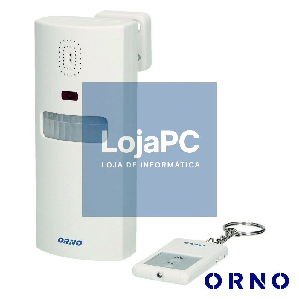 Alarme S/ Fios C/ Sirene E Comando S/ Fios ORNO