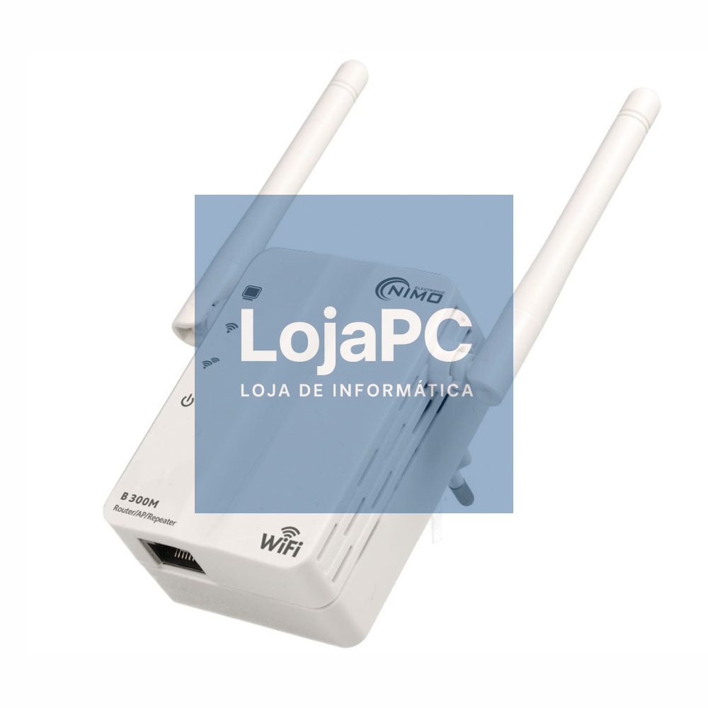 Repetidor Sinal WiFi 2.4GHz 300Mbps RJ45