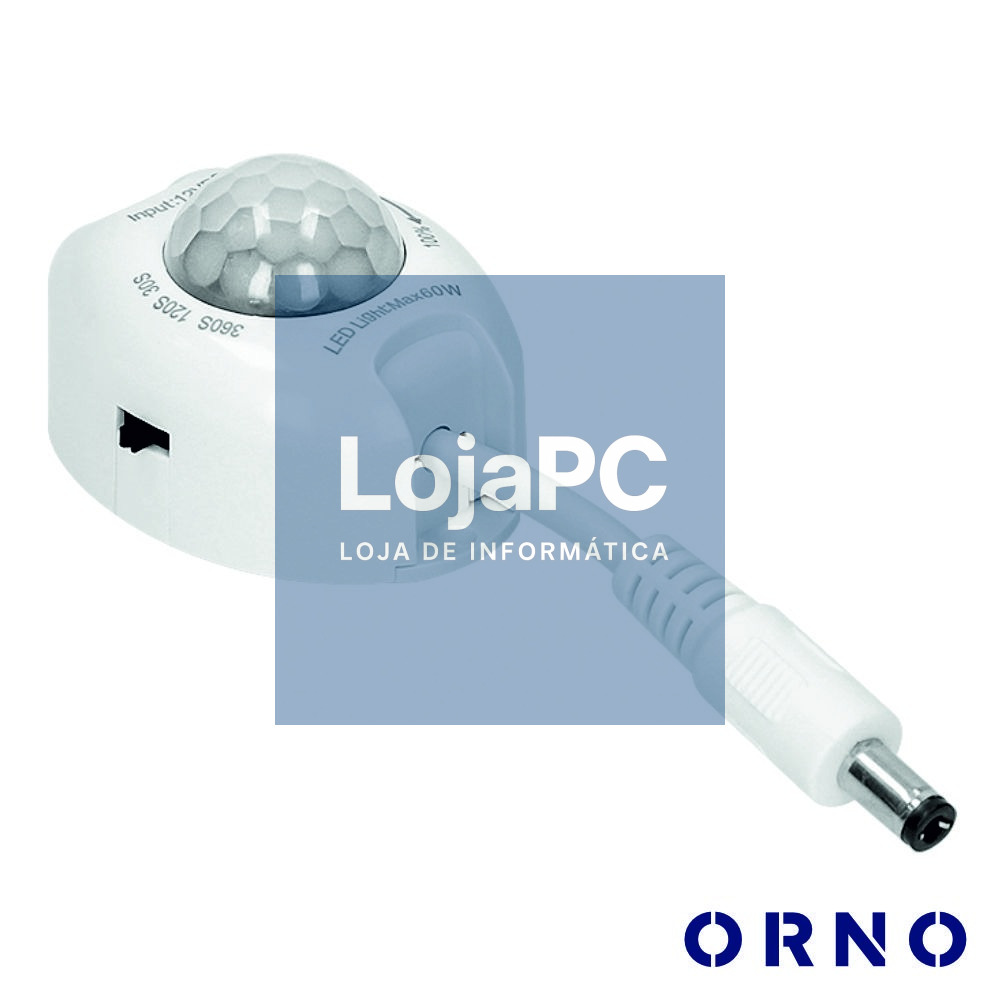 Detector De Movimentos Pir P/ Fitas LED Branco ORNO