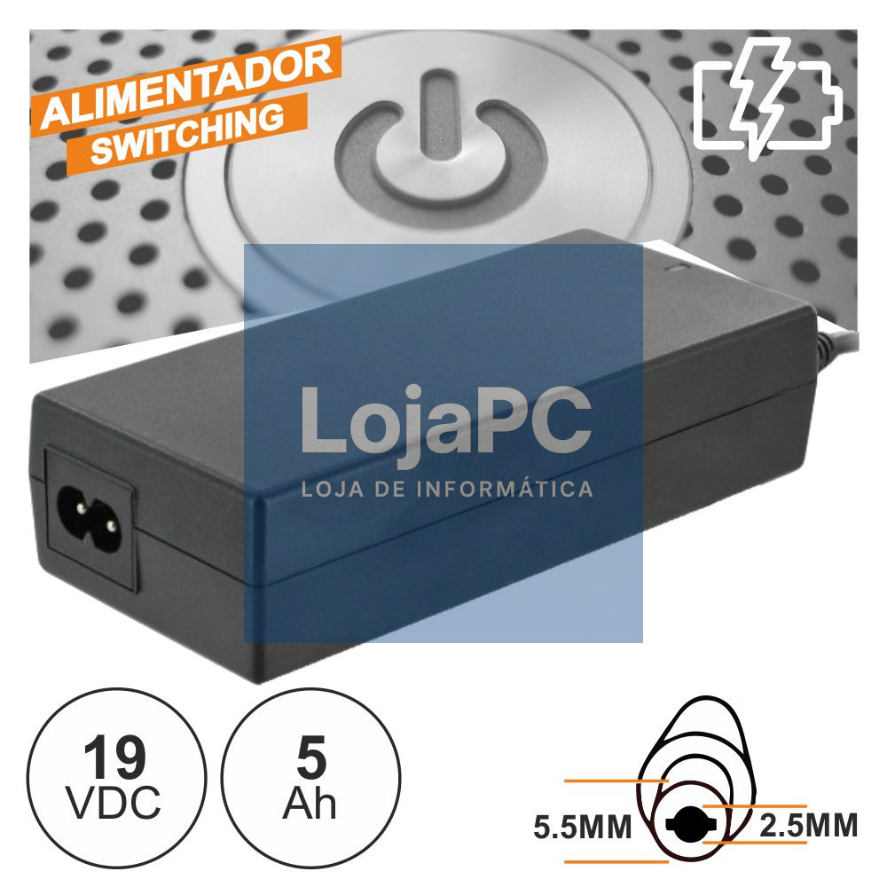 ALIMENTADOR SWITCHING 19V 5A