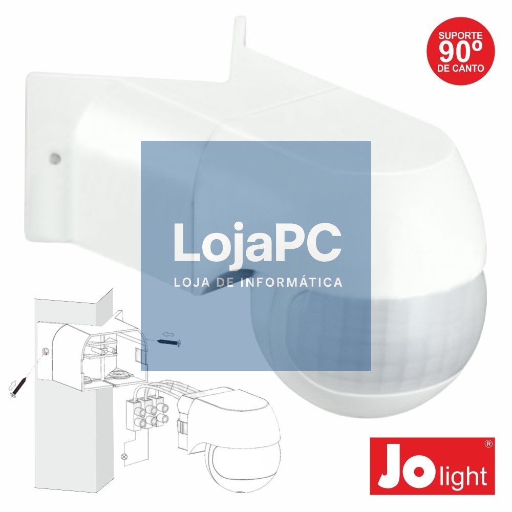 DETECTOR DE MOVIMENTOS PIR JOLIGHT