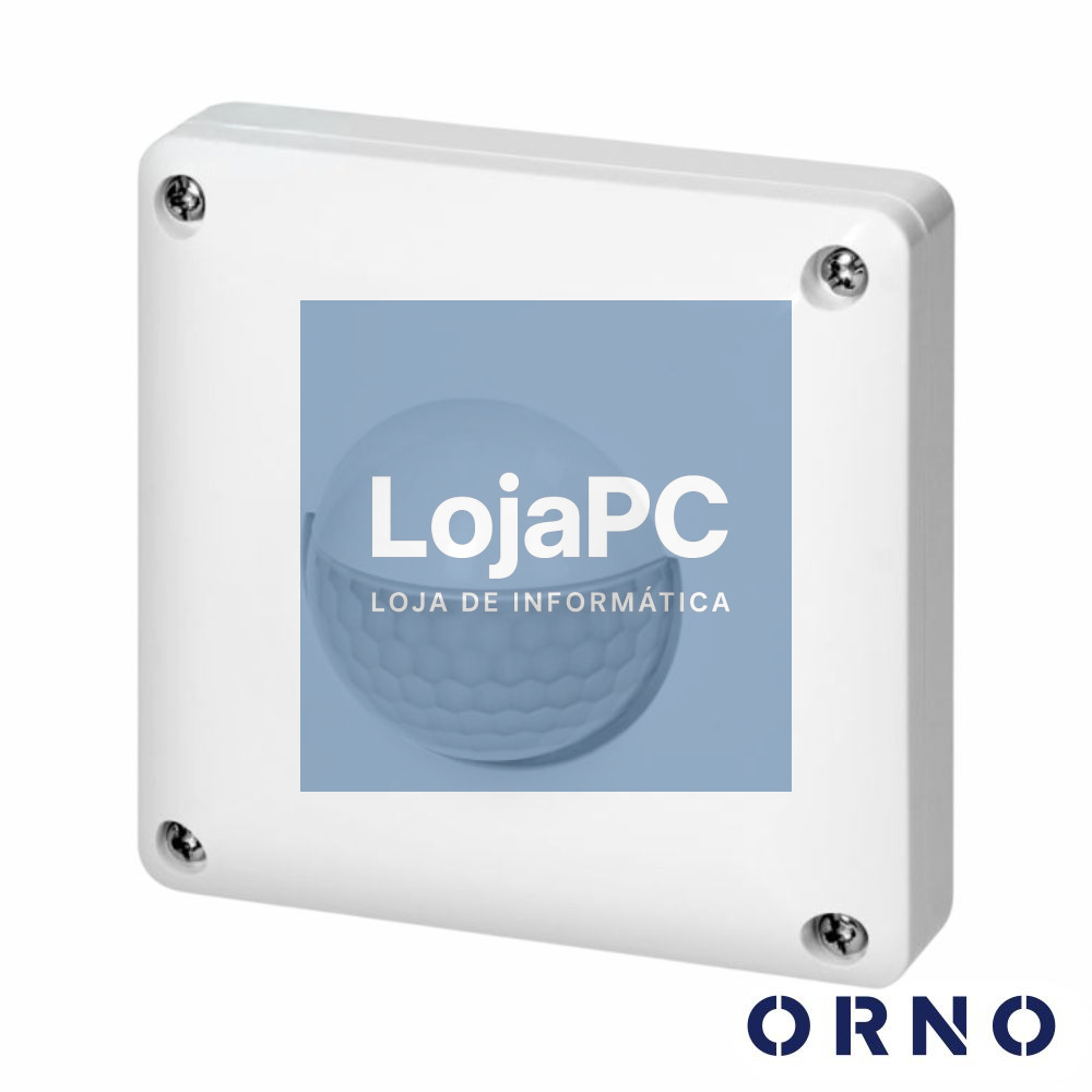 Detetor De Movimento PIR P/ Encastrar 190º 250W IP65 ORNO