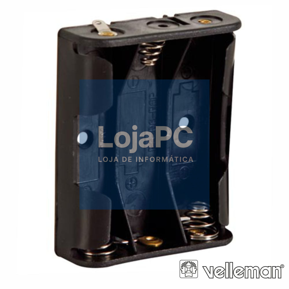 SUPORTE P/ 3 PILHAS AA VELLEMAN