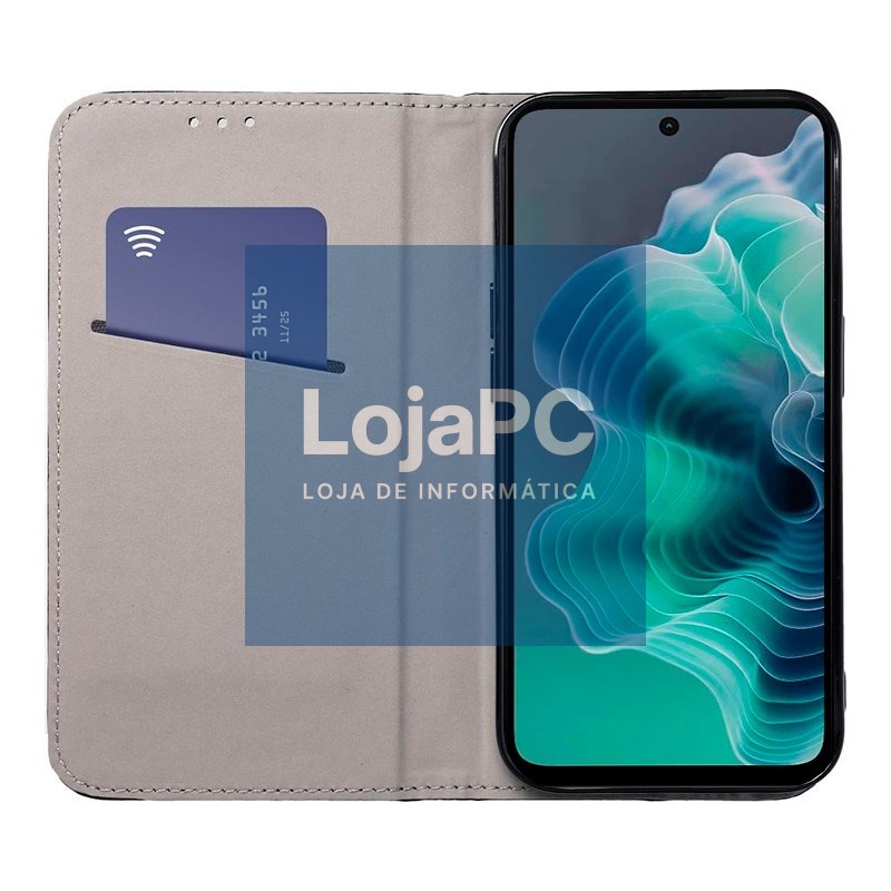 COOL Flip Cover for Motorola Moto G35 5G Smooth Black — imagem 4