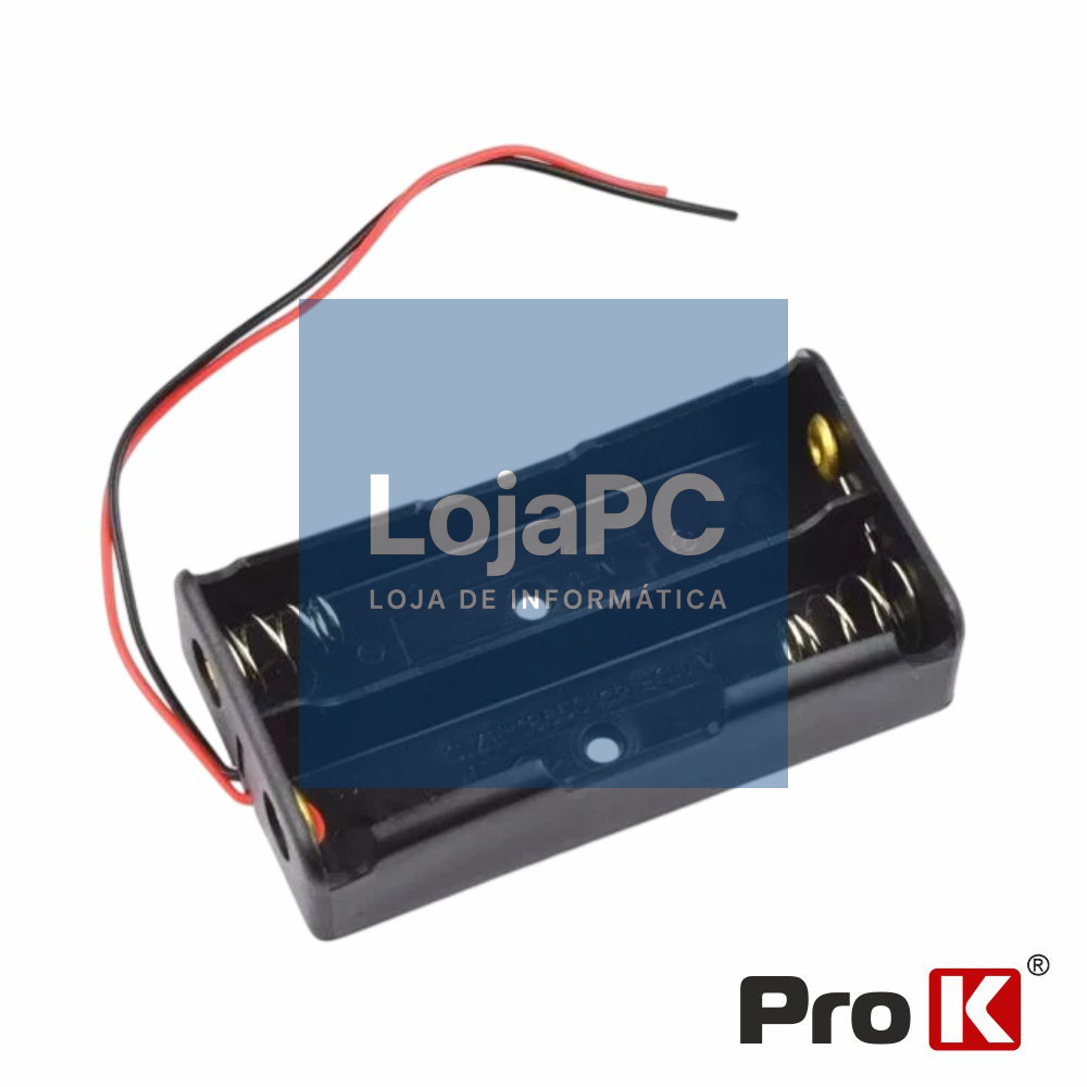 Suporte P/ 2 Pilhas 18650 PROK