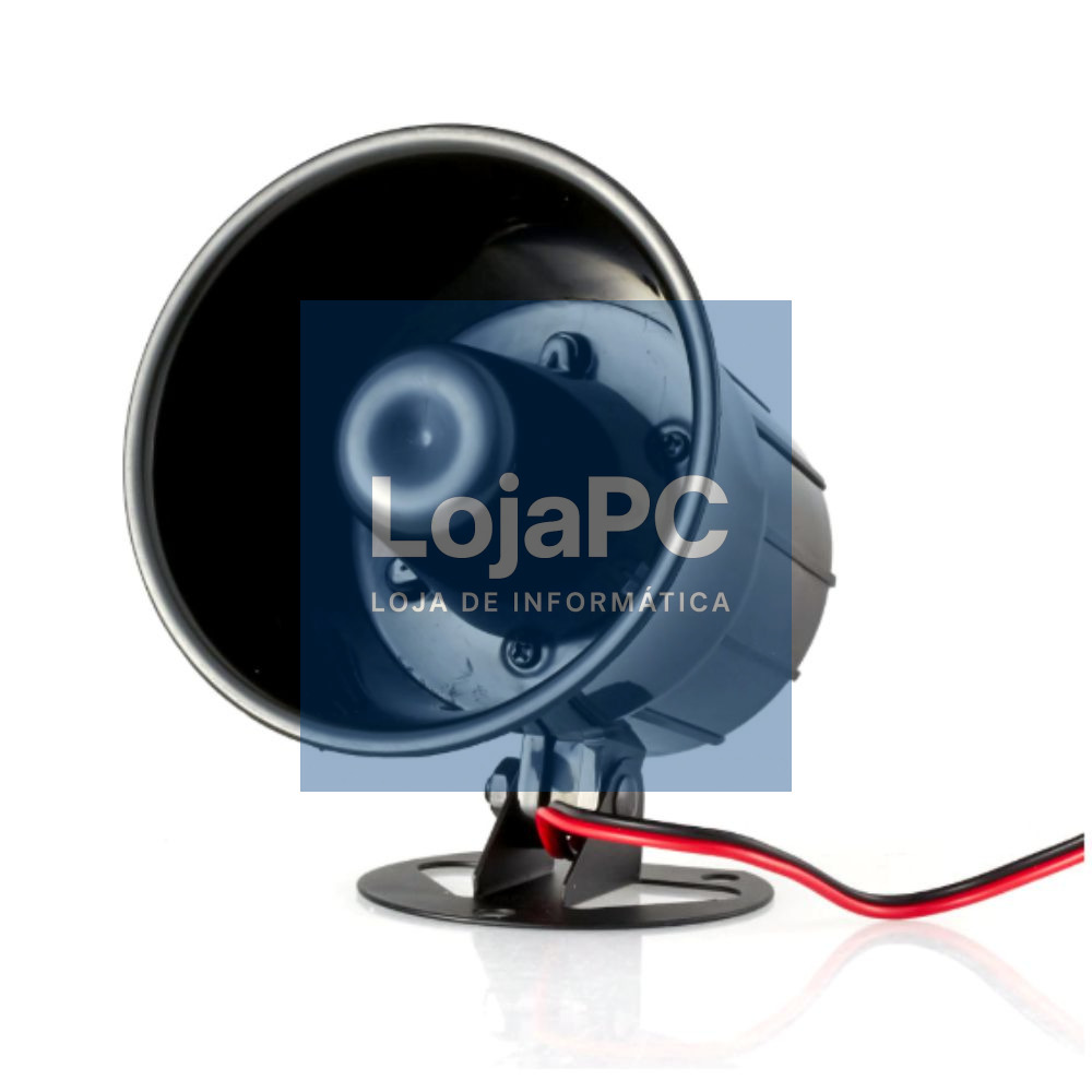 Sirene Eletrónica 12V 110db 15W