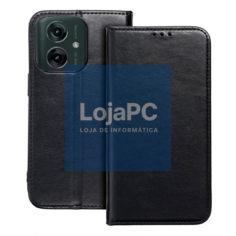 COOL Flip Cover for Motorola Moto G55 5G Smooth Black — imagem 2