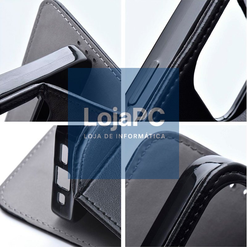 COOL Flip Cover for Motorola Moto G75 5G Smooth Black — imagem 4