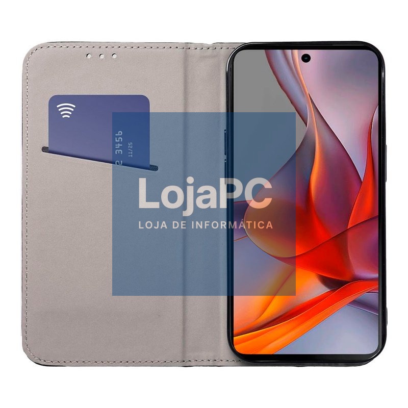 COOL Flip Cover for Motorola Moto G75 5G Smooth Burgundy — imagem 4