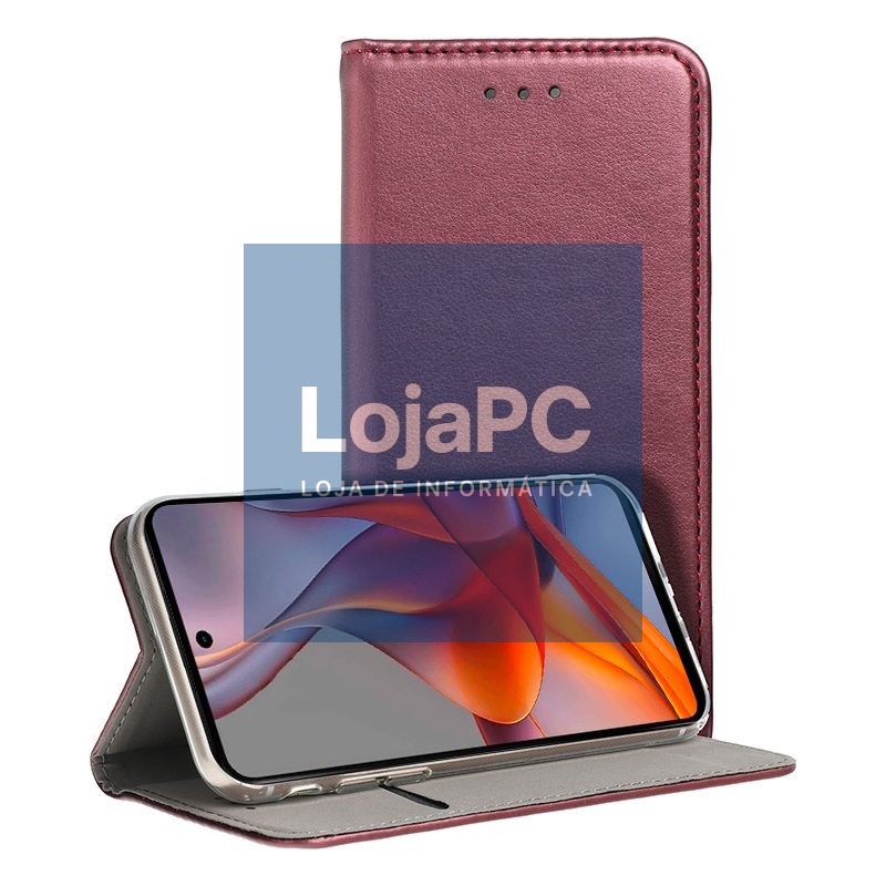 COOL Flip Cover for Motorola Moto G75 5G Smooth Burgundy