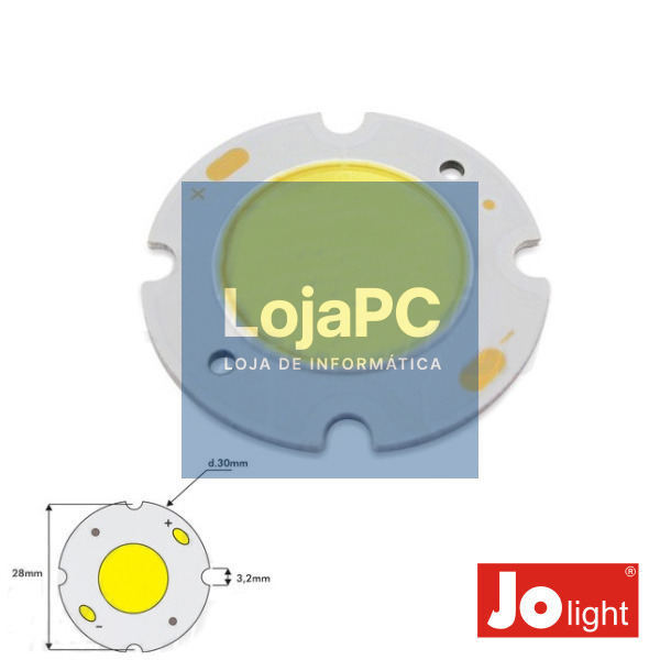 LED ARRAY ALTO BRILHO 40W BRANCO FRIO JOLIGHT