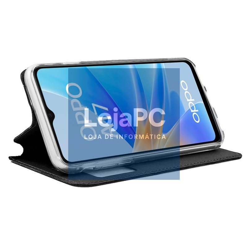 COOL Flip Cover for Oppo A17 Smooth Black — imagem 2