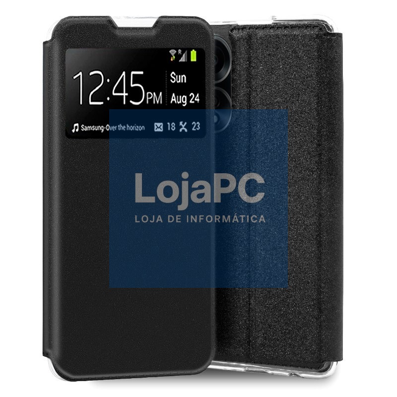 COOL Flip Cover for Oppo A18 / A38 Smooth Black