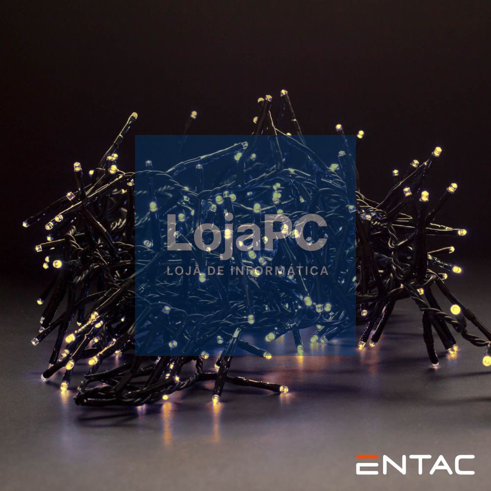 Grinalda 400 LEDs 3000K 8mt