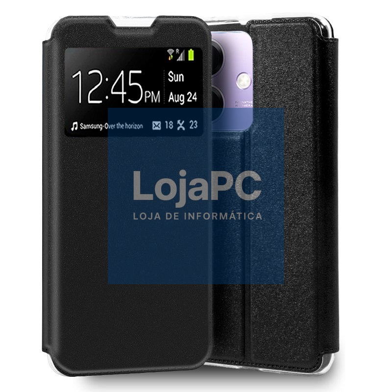COOL Flip Cover for Oppo A40 / A40m / A60 5G Smooth Black