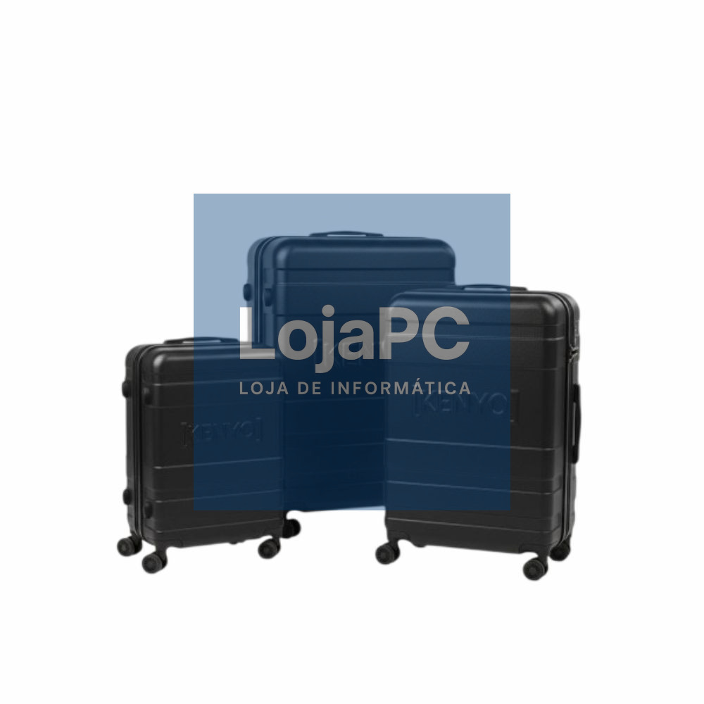Conjunto De 3 Malas De Viagem 20"/24" e 28" Preto
