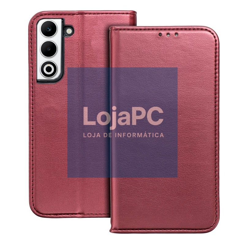 COOL Flip Cover for Oppo A5 4G / A5 5G / A5m Smooth Burgundy — imagem 3