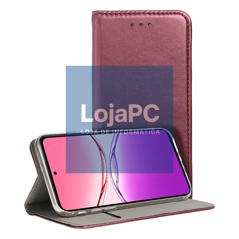 COOL Flip Cover for Oppo A5 4G / A5 5G / A5m Smooth Burgundy