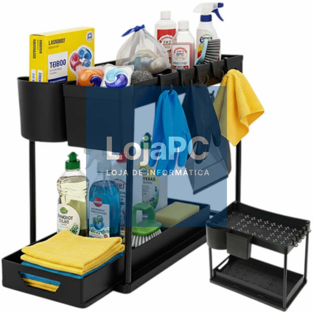 Organizador De Produtos Com 2 Níveis