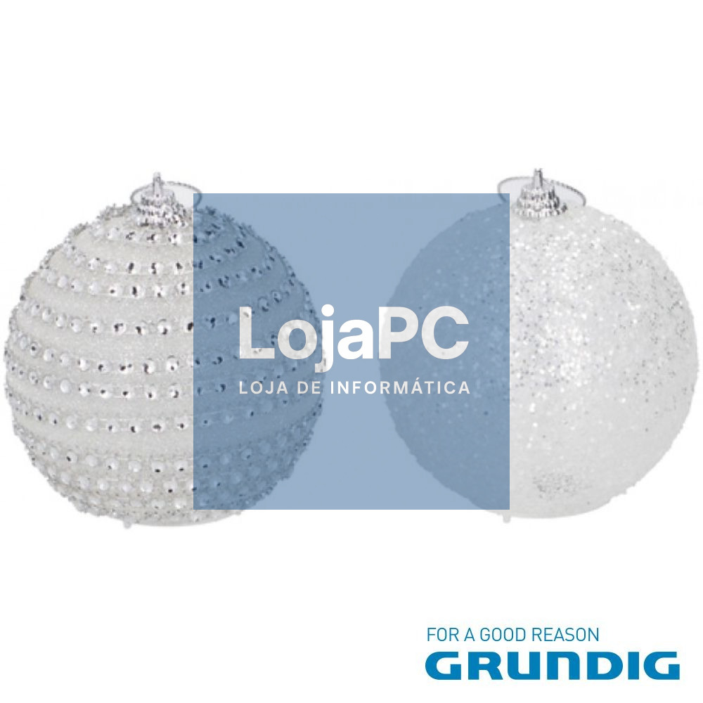 Bola Decorativa C/ 1 LED RGB 8cm GRUNDIG