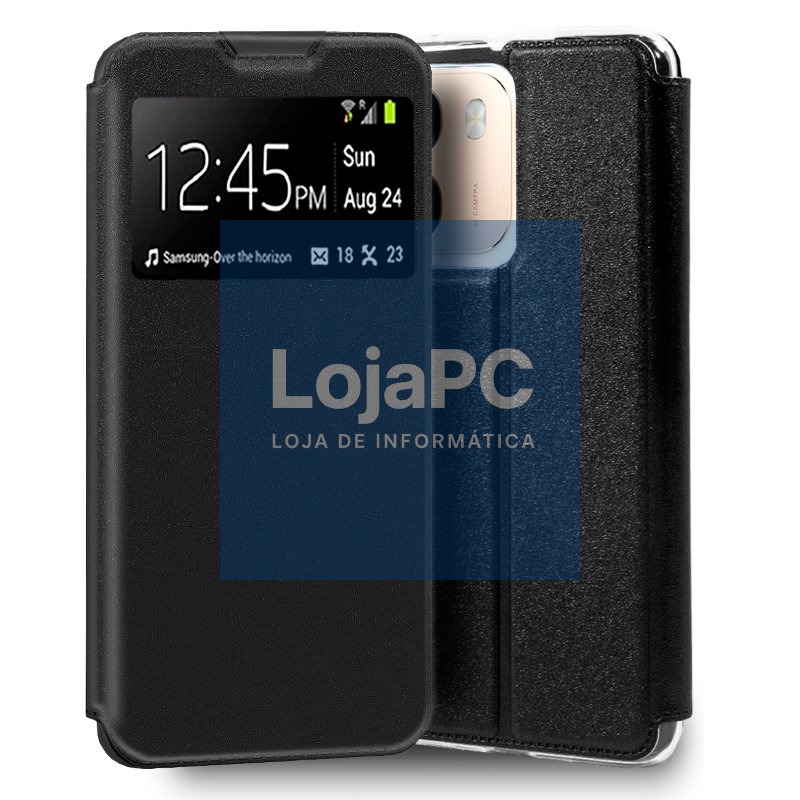 COOL Flip Cover for Oppo A6 / A6 5G Smooth Black