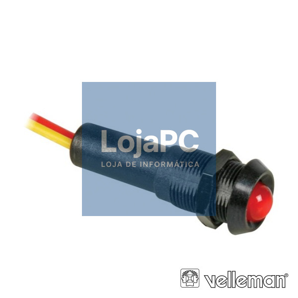 LED PILOTO VERMELHA 24V VELLEMAN