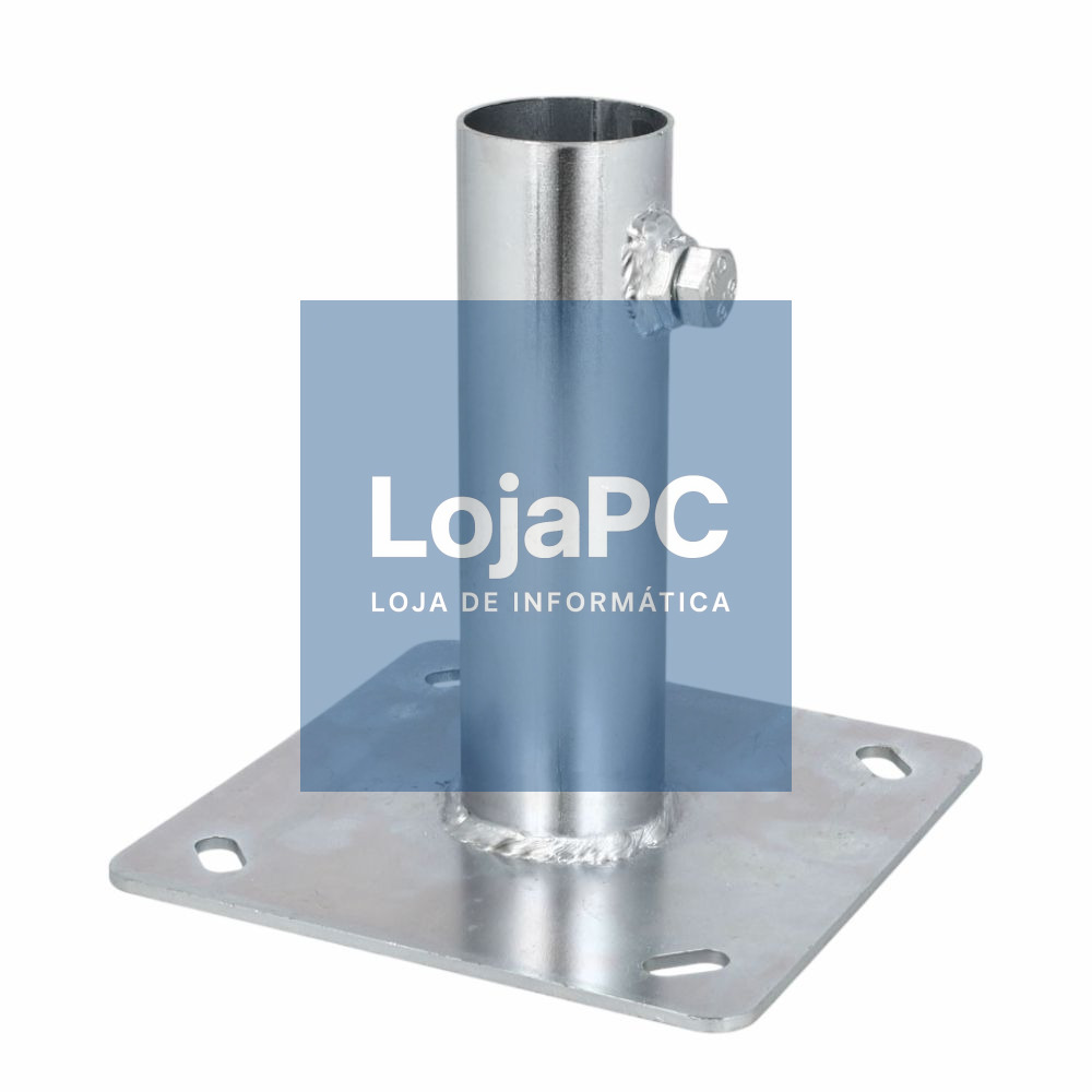 Base Fixa P/ Encaixe De Antena Até Ø40MM