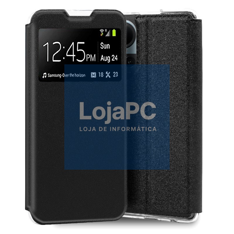 COOL Flip Cover for Oppo Reno 10 5G / 10 Pro 5G Smooth Black