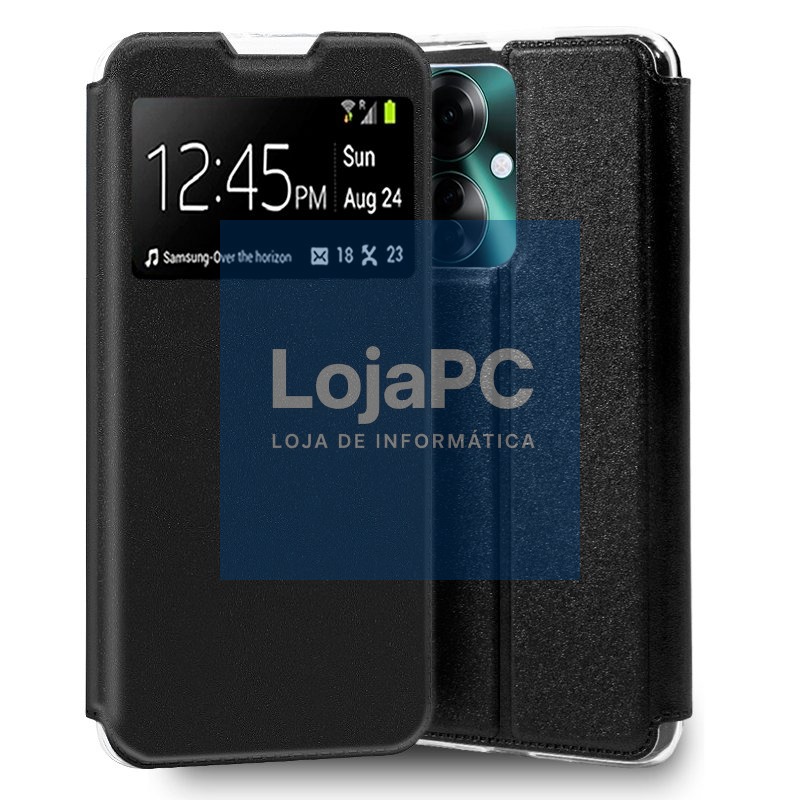 COOL Flip Cover for Oppo Reno 11F 5G Smooth Black