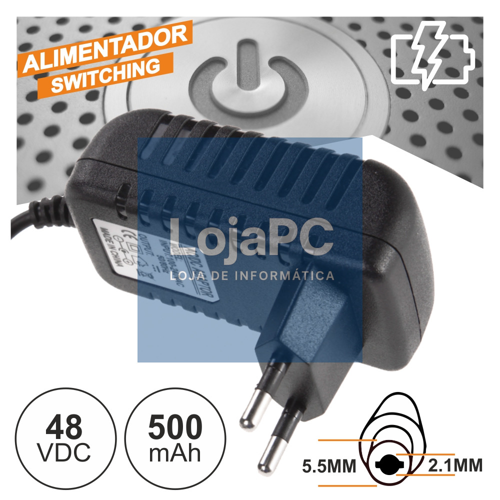 ALIMENTADOR SWITCHING 48V 500MA