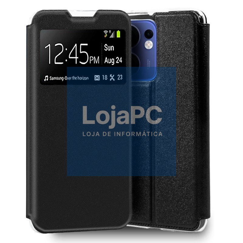 COOL Flip Cover for Oppo Reno 13 F 5G / 13 FS 5G Smooth Black