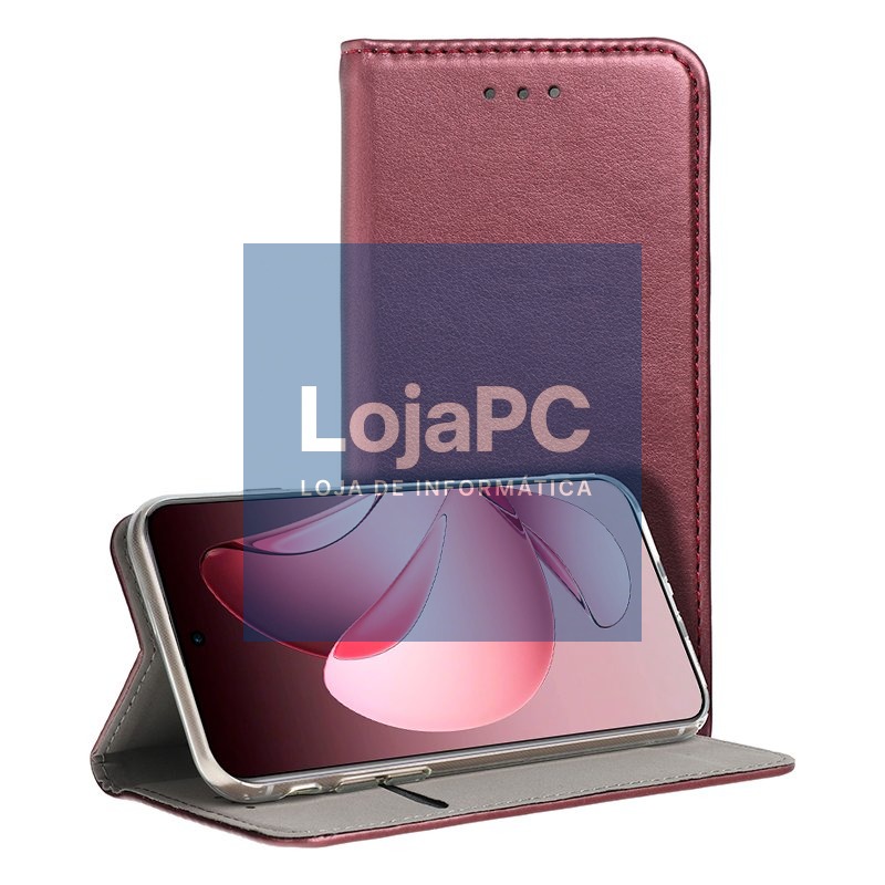 COOL Flip Cover for Oppo Reno 13 Pro 5G Smooth Burgundy