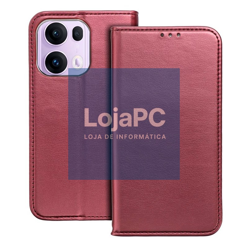COOL Flip Cover for Oppo Reno 13 Pro 5G Smooth Burgundy — imagem 2