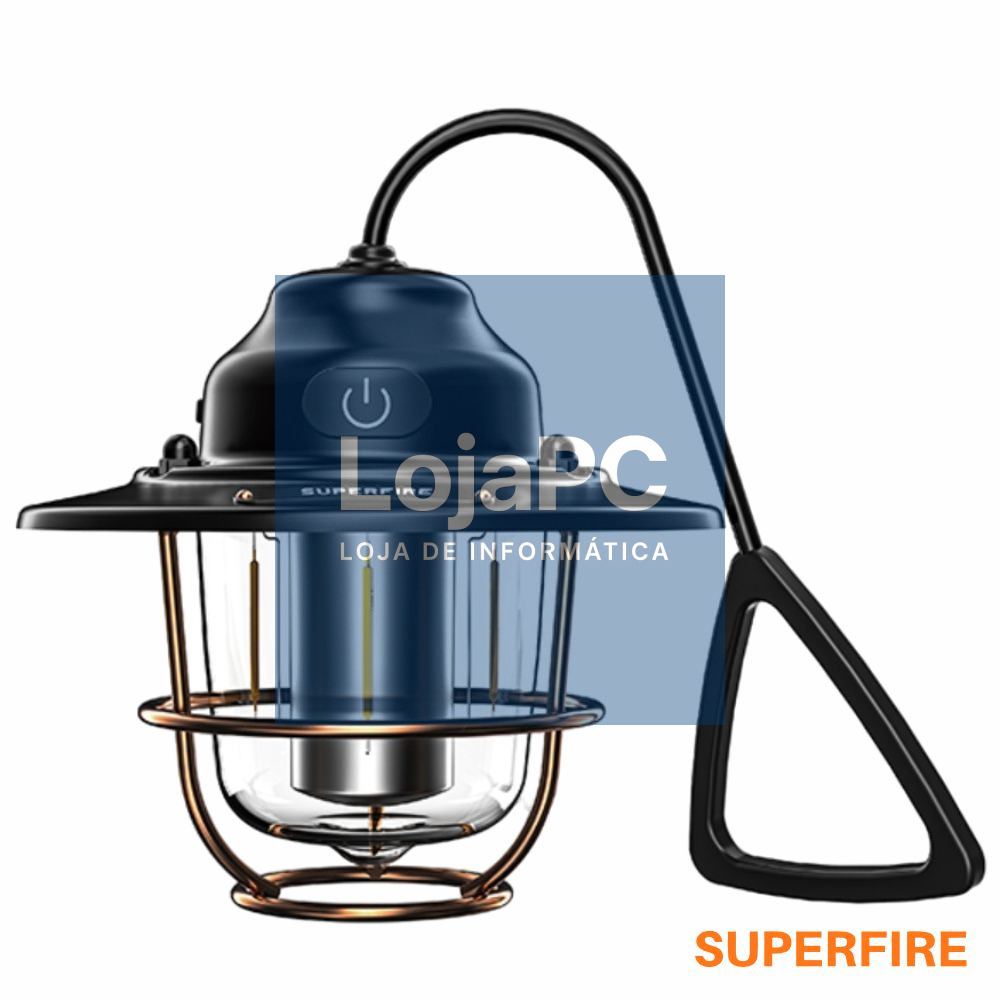 Candeeiro Portátil 3.2W IPX4 SUPERFIRE
