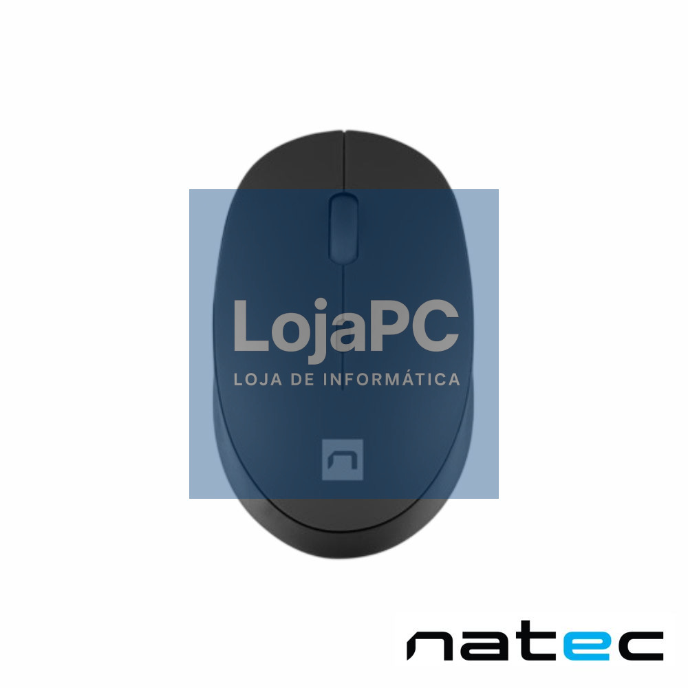 Rato Óptico Silencioso S/ fios 1600DPI BT 4 botões NATEC