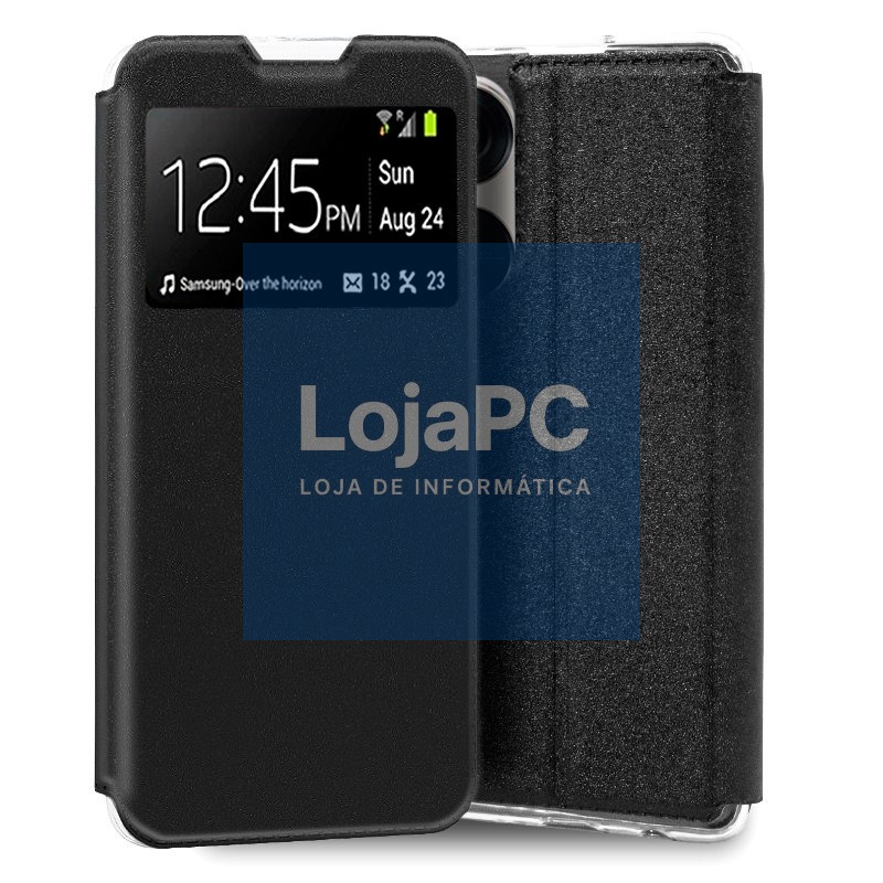 COOL Flip Cover for Oppo Reno 8T Smooth Black