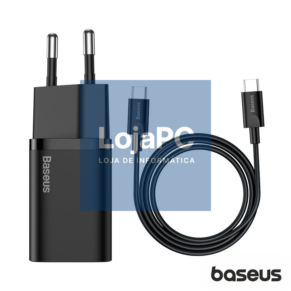 Alimentador Comutado 25W Super SI + Cabo USB-C BASEUS